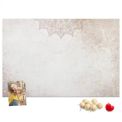 Decorative Pattern Cork Memo Board