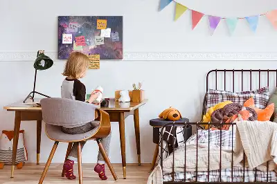 Galaxy World Printed Cork Board