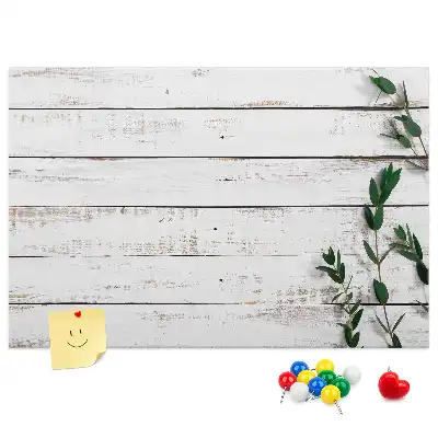Printed Cork Memo Board Wooden boards