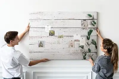 Printed Cork Memo Board with Wooden Frame