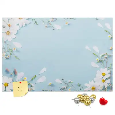 Printed Floral Cork Board