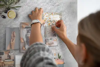 Minimalist Olives Printed Cork Memo Board