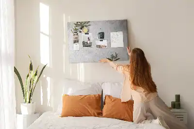 Minimalist Olives Printed Cork Memo Board