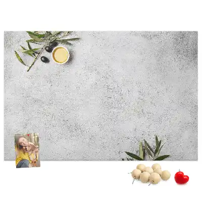 Minimalist Olives Printed Cork Memo Board