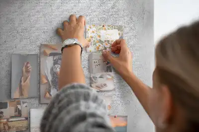 Minimalist Olives Printed Cork Memo Board