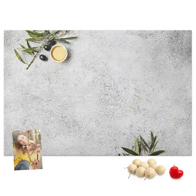 Minimalist Olives Printed Cork Memo Board