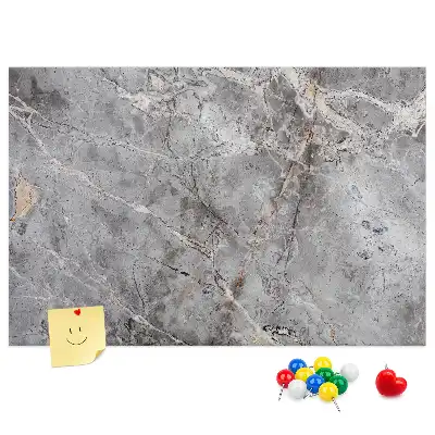 Cork memo board Marble pattern