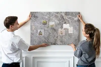Cork memo board Marble pattern