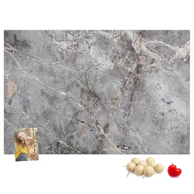 Cork memo board Marble pattern