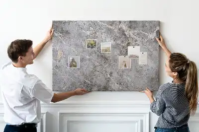 Cork memo board Marble pattern