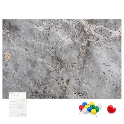 Cork memo board Marble pattern