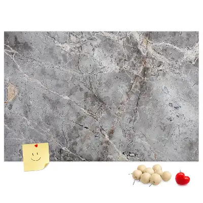 Cork memo board Marble pattern