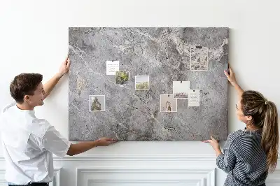 Cork memo board Marble pattern