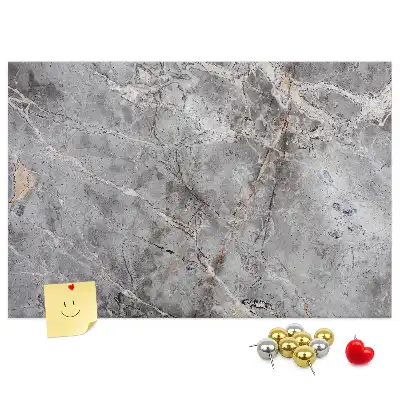 Marble pattern cork memo board