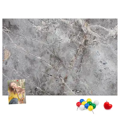 Cork memo board Marble pattern