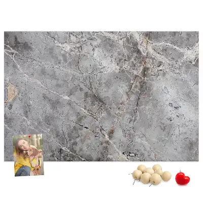 Cork memo board Marble pattern