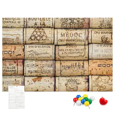 Printed Cork Board Wine corks