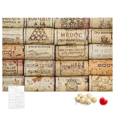 Printed Cork Board Wine corks