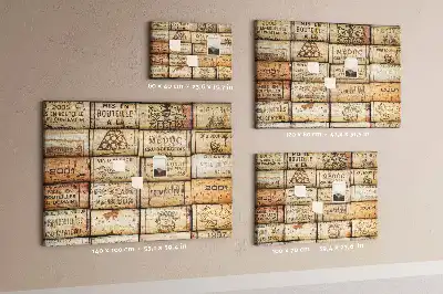 Printed Cork Board Wine corks