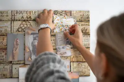 Printed Cork Board Wine corks