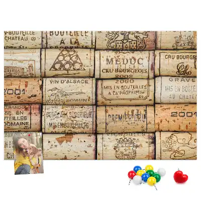 Printed Cork Board Wine corks