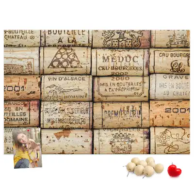 Printed Cork Board Wine corks