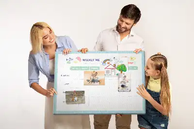 Cork Meal Planner Memo Board