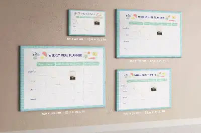 Cork Meal Planner Memo Board