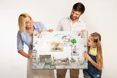 Printed Cork Board Home Planner