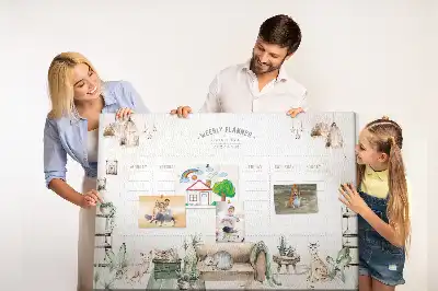 Printed Cork Board Home Planner