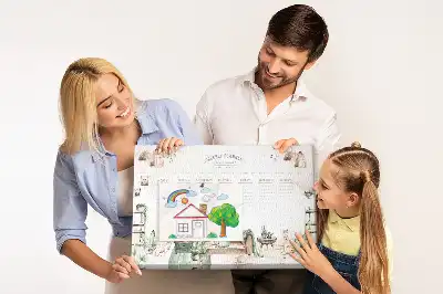 Printed Cork Board Home Planner