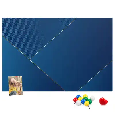 Ornamental Abstraction Printed Cork Memo Board