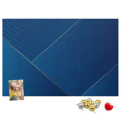 Ornamental Abstraction Printed Cork Memo Board