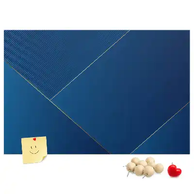 Ornamental Abstraction Printed Cork Memo Board
