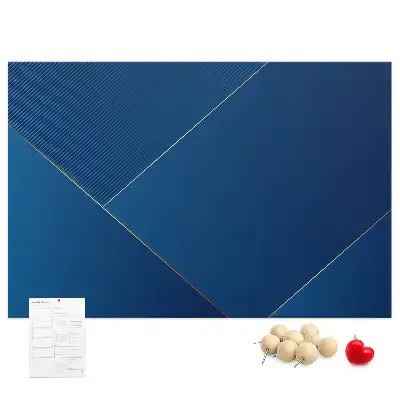 Ornamental Abstraction Printed Cork Memo Board