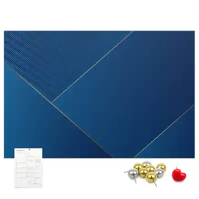 Ornamental Abstraction Printed Cork Memo Board