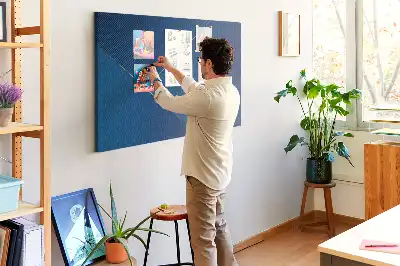 Ornamental Abstraction Printed Cork Memo Board