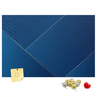 Ornamental Abstraction Printed Cork Memo Board