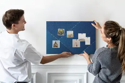 Ornamental Abstraction Printed Cork Memo Board