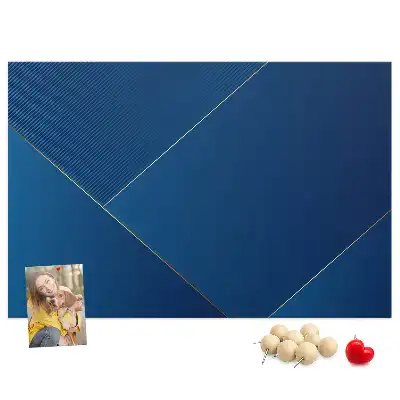 Ornamental Abstraction Printed Cork Memo Board