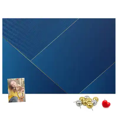 Ornamental Abstraction Printed Cork Memo Board