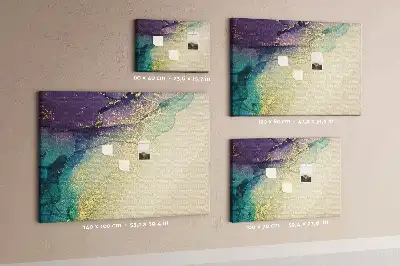 Printed Cork Board Decorative marble