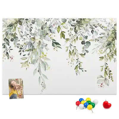 Blooming Nature Printed Cork Memo Board