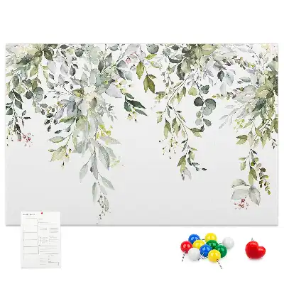 Blooming Nature Printed Cork Memo Board