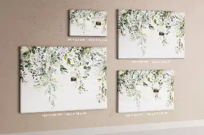 Blooming Nature Printed Cork Memo Board