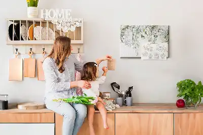Printed Cork Memo Board Blooming nature