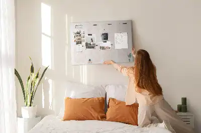 Printed Cork Board Weekly planner