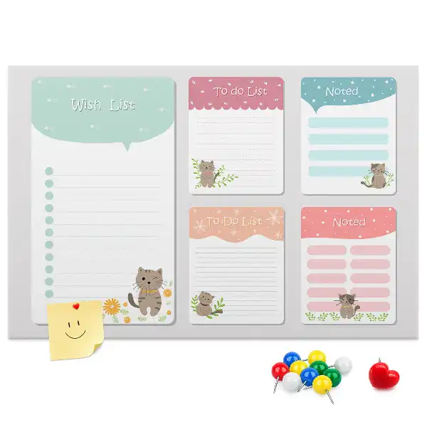 Printed Cork Memo Board
