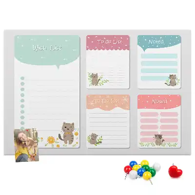 Printed Cork Memo Board