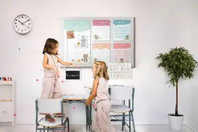 Printed Cork Memo Board